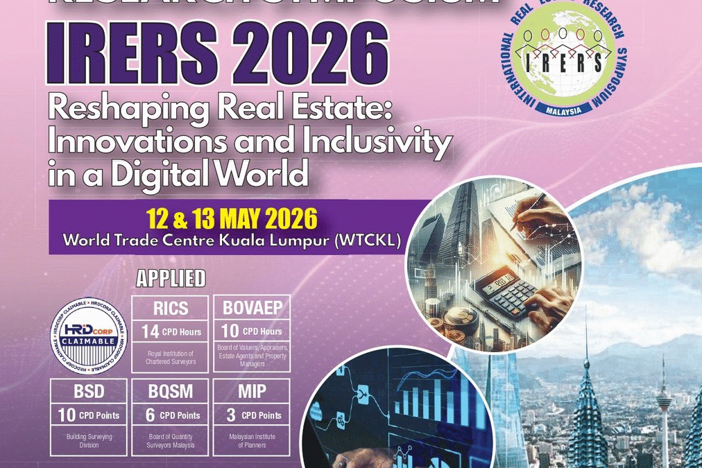 13th International Real Estate Research Symposium (IRERS 2026)