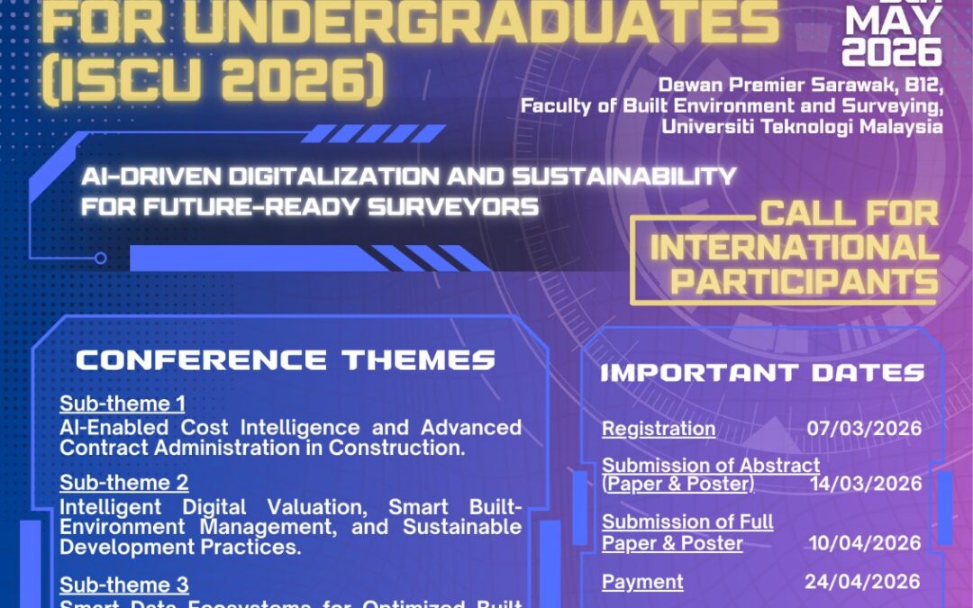 🌍✨ CALL FOR INTERNATIONAL PARTICIPANTS – ISCU 2026 ✨🌍