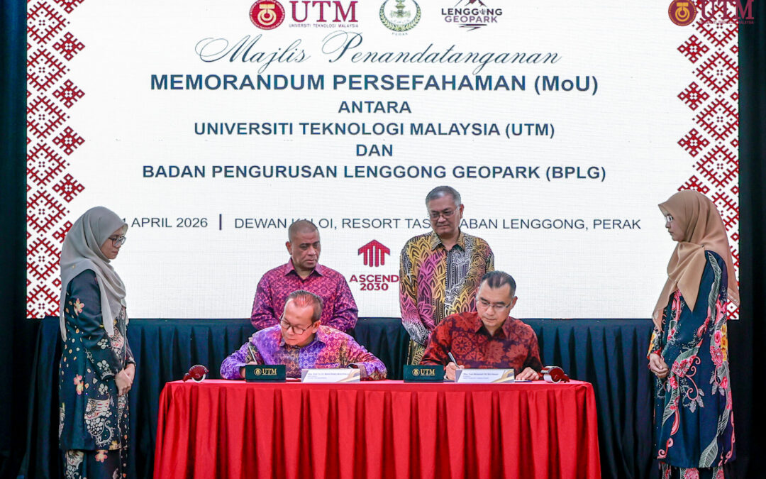 UTM perkukuh pendidikan dan penyelidikan bersama Lenggong UNESCO Global Geopark