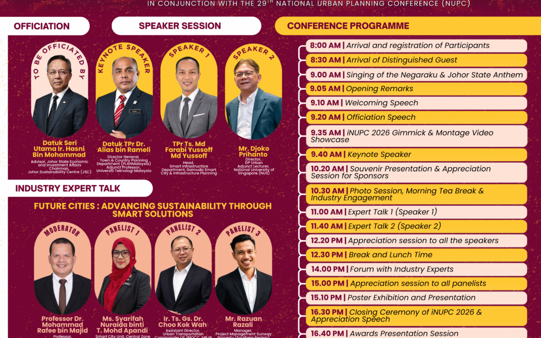 3RD INTERNATIONAL URBAN PLANNING CONFERENCE (iNUPC) 2026