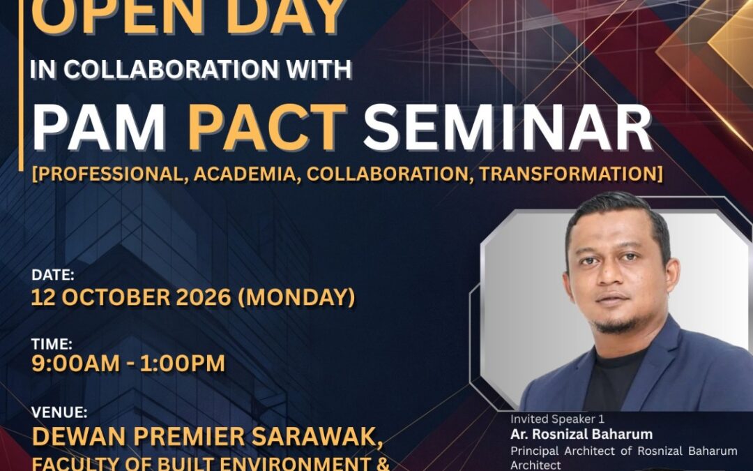 📢 UTM ARCHITECTURE OPEN DAY 2026